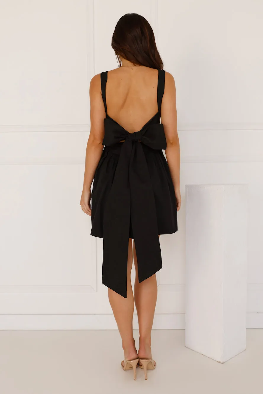 Daydreaming In Paris Mini Dress Black sold by Hello Molly product image thumbnail 4