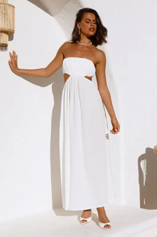 GORG Lover Midi Dress White sold by Hello Molly
