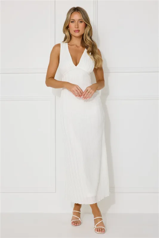 Sparkling Sea Maxi Dress White sold by Hello Molly