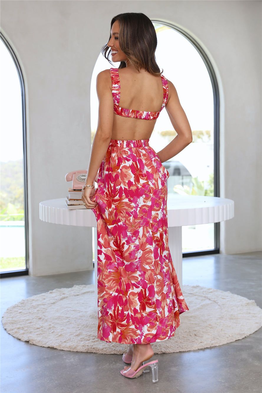 Got A Callback Maxi Dress Pink sold by Hello Molly product image thumbnail 3