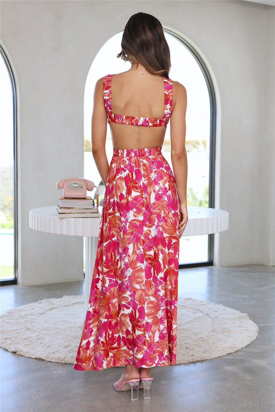 Got A Callback Maxi Dress Pink sold by Hello Molly product image thumbnail 4