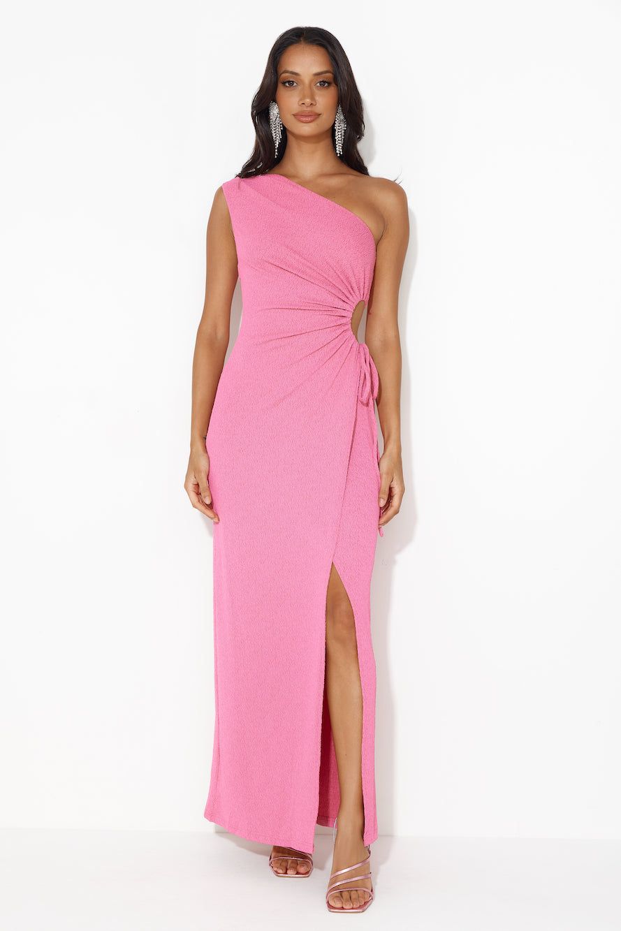 Beach Club Approved Maxi Dress Hot Pink sold by Hello Molly