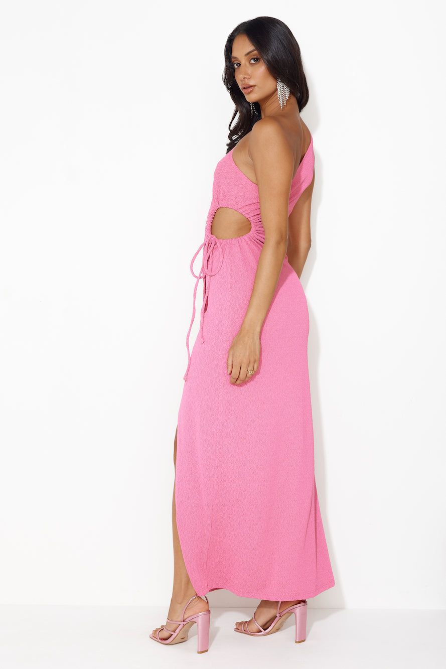 Beach Club Approved Maxi Dress Hot Pink sold by Hello Molly product image thumbnail 5