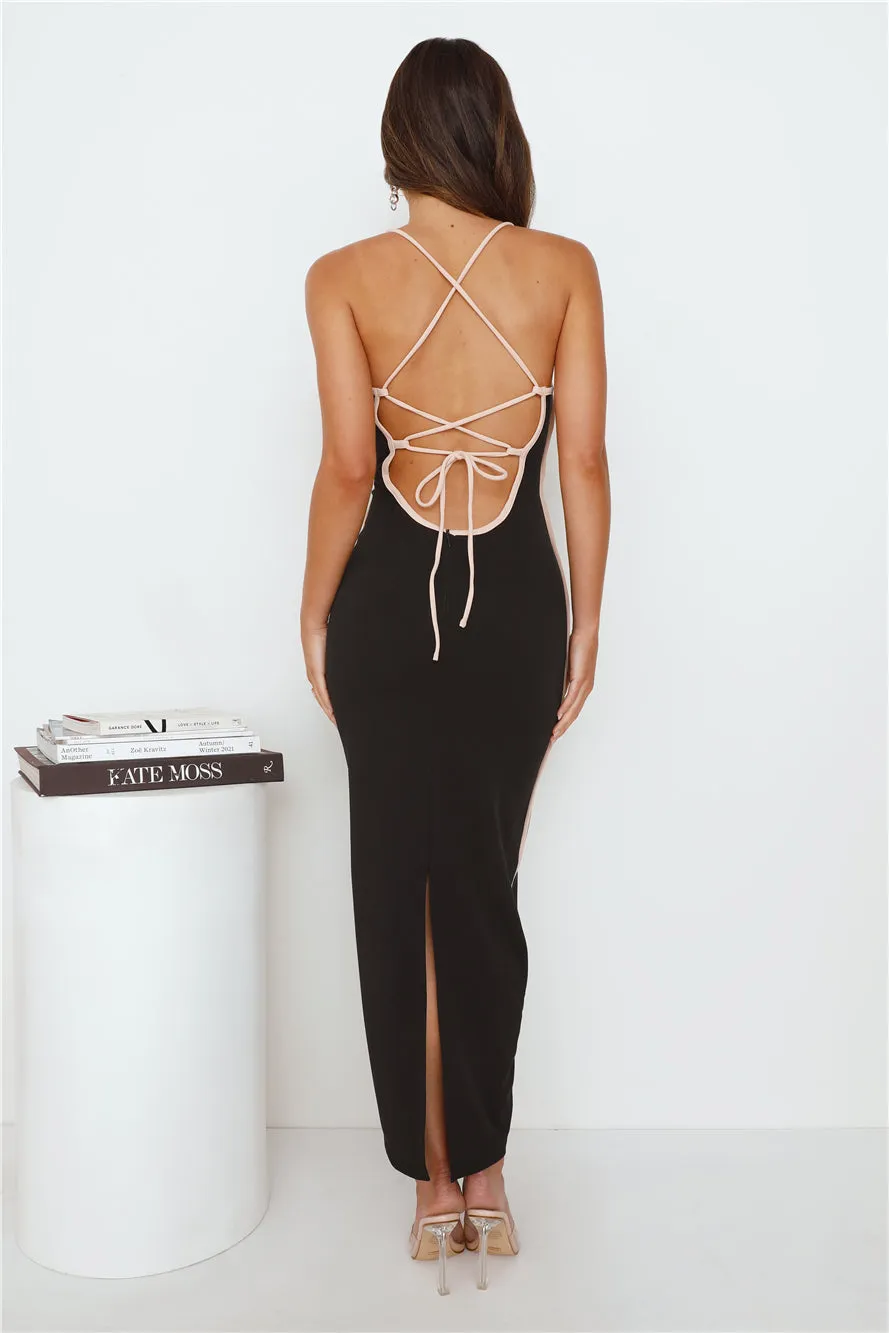 Fanciest Girl Maxi Dress Black sold by Hello Molly product image thumbnail 5