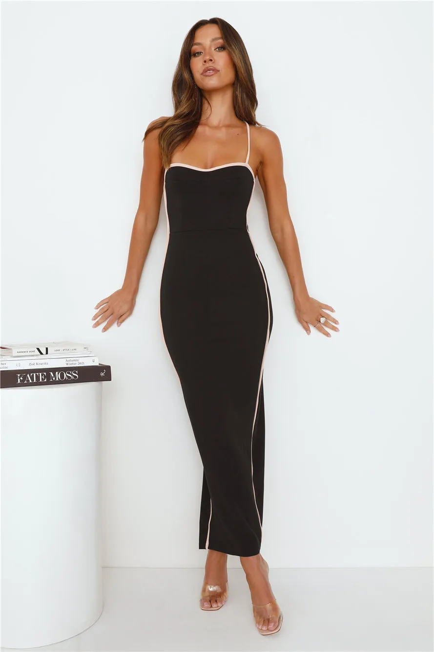 Fanciest Girl Maxi Dress Black sold by Hello Molly product image thumbnail 2
