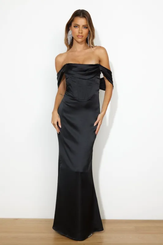 Kingdom Come Maxi Dress Black sold by Hello Molly