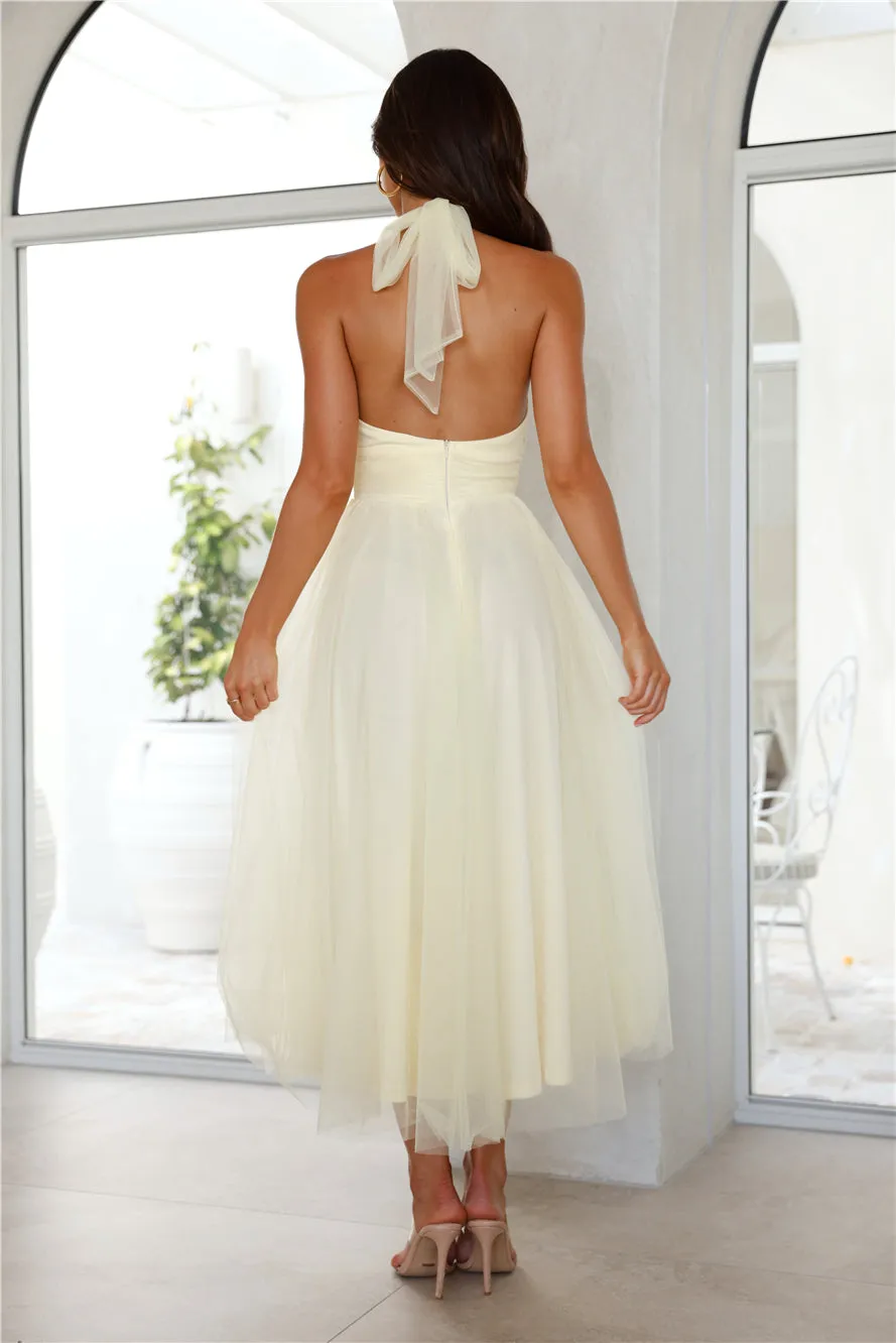 Tangled Up Maxi Dress Yellow sold by Hello Molly product image thumbnail 4