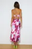 Lover Looks Satin Maxi Dress Multi sold by Hello Molly