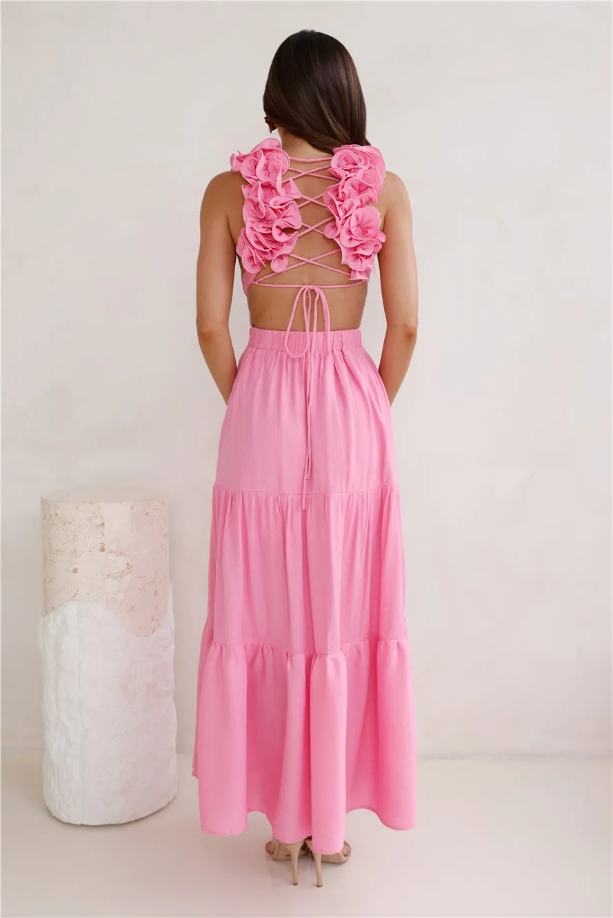 Moonlight Dance Maxi Dress Pink sold by Hello Molly product image thumbnail 5