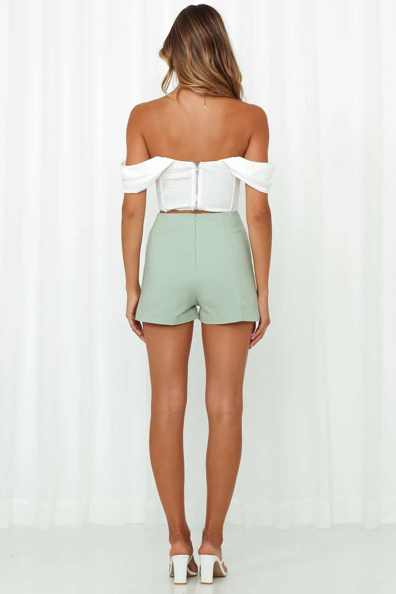 This Magic Moment Crop Top White sold by Hello Molly product image thumbnail 4