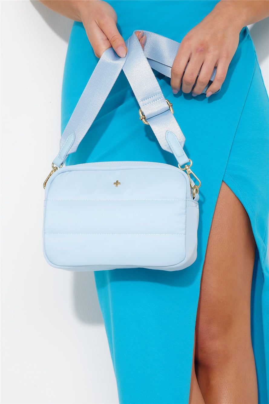 PETA + JAIN Flo Bag Blue Nylon Gold sold by Hello Molly product image thumbnail 4