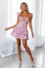 HELLO MOLLY Ruffled Out Dress White sold by Hello Molly