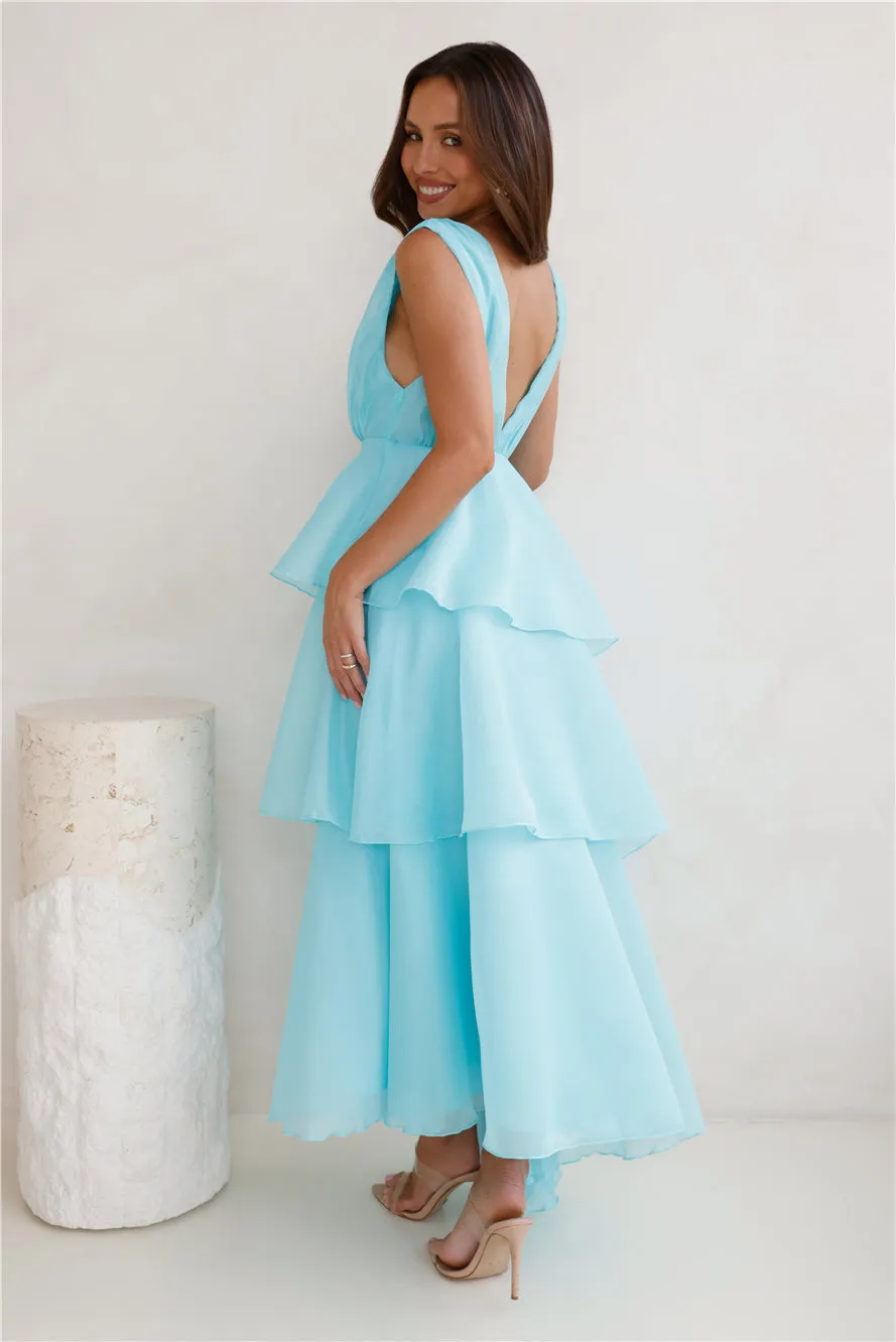 Fashion Zone Maxi Dress Aqua sold by Hello Molly product image thumbnail 4