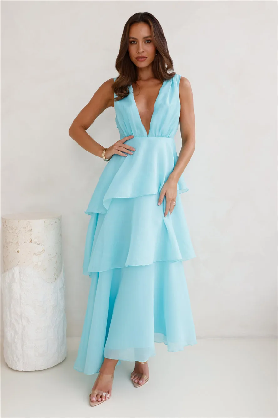 Fashion Zone Maxi Dress Aqua sold by Hello Molly product image thumbnail 2