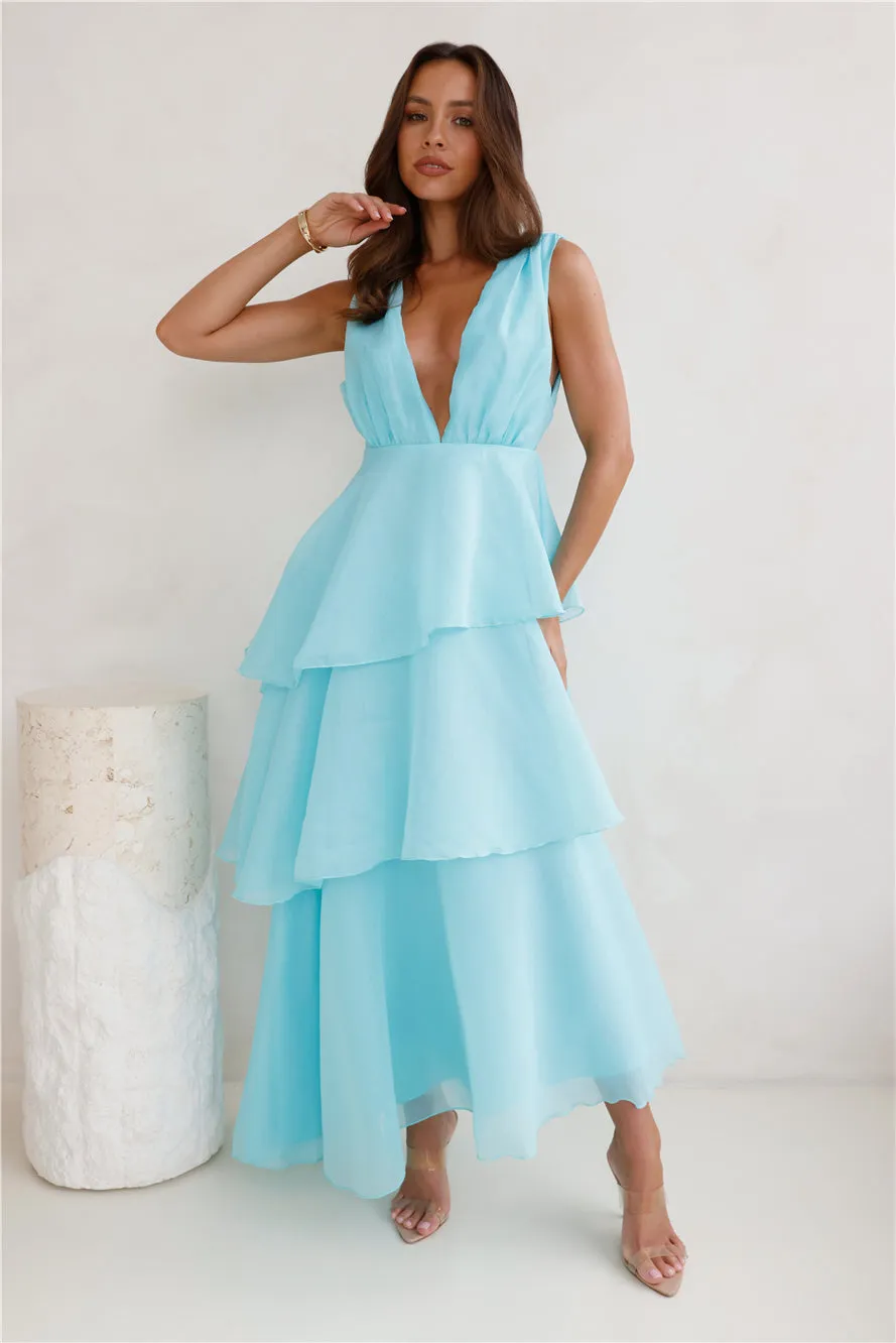 Fashion Zone Maxi Dress Aqua sold by Hello Molly product image thumbnail 3
