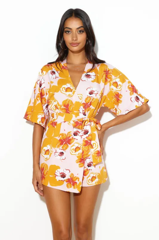 HELLO MOLLY Cutely Abloom Romper Multi sold by Hello Molly