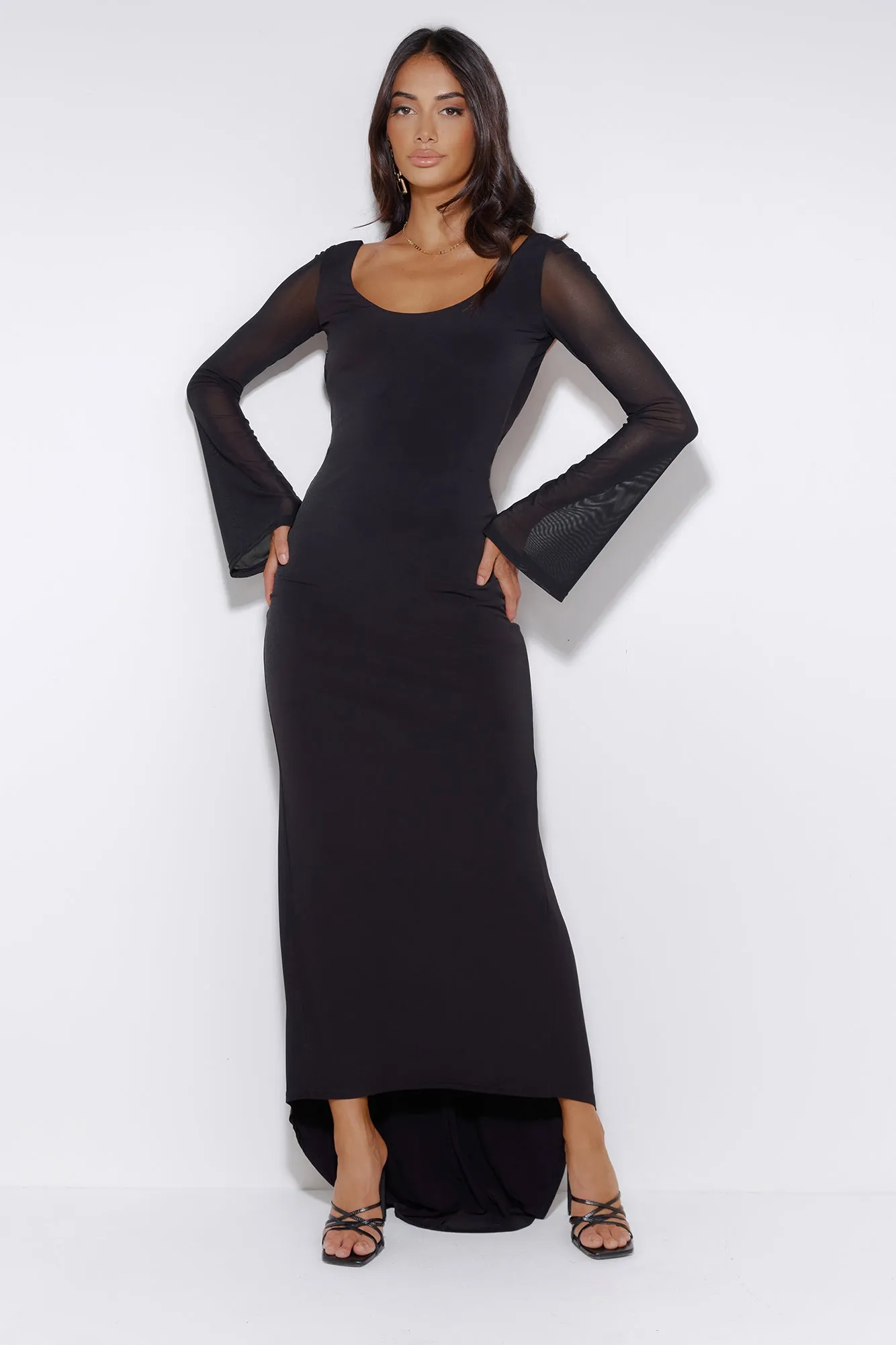 Seen And Admired Maxi Dress Black sold by Hello Molly product image thumbnail 2