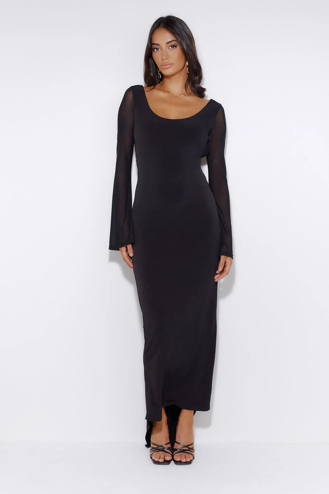Seen And Admired Maxi Dress Black sold by Hello Molly