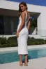 Dreamy Discovery Midi Dress White sold by Hello Molly