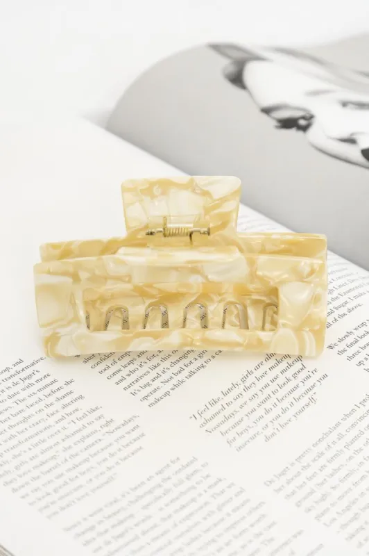 Cute Can Kill Hair Claw Ivory sold by Hello Molly