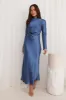 Classy Vibe Maxi Dress Navy sold by Hello Molly