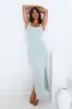 Sleek 'Fit Maxi Dress Sage sold by Hello Molly