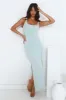 Sleek 'Fit Maxi Dress Sage sold by Hello Molly