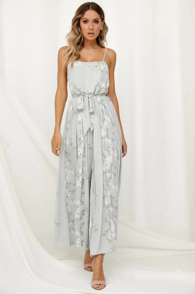 Aldridge Jumpsuit Grey sold by Hello Molly