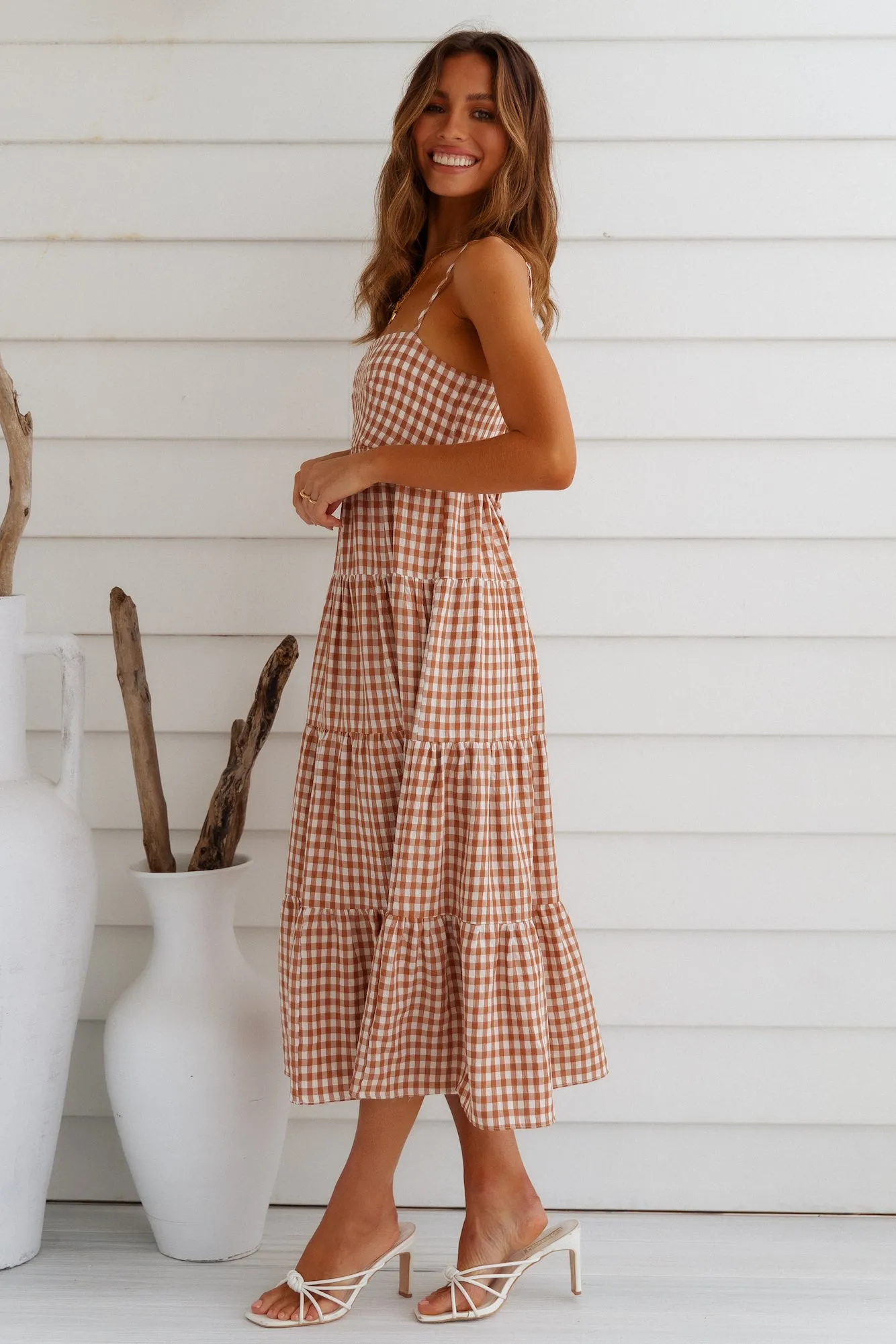 Gingham Dreams Maxi Dress sold by Hello Molly product image thumbnail 5