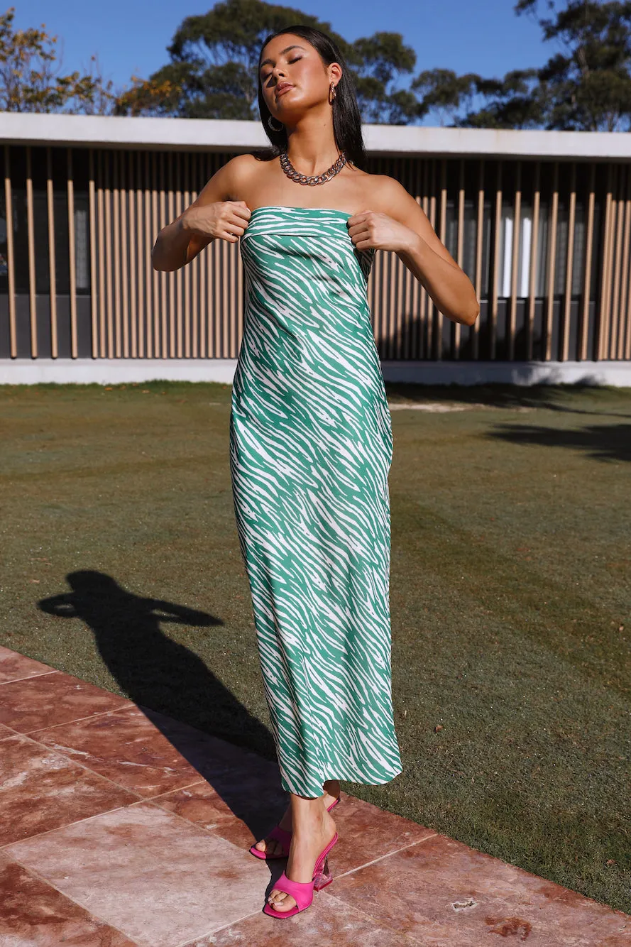 Party Time Maxi Dress Green sold by Hello Molly product image thumbnail 4