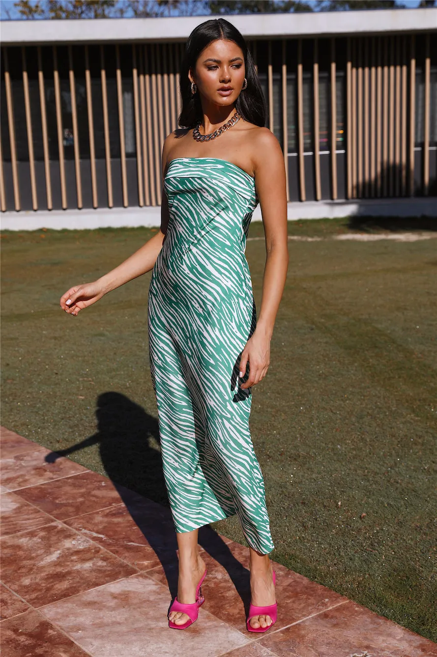 Party Time Maxi Dress Green sold by Hello Molly product image thumbnail 3