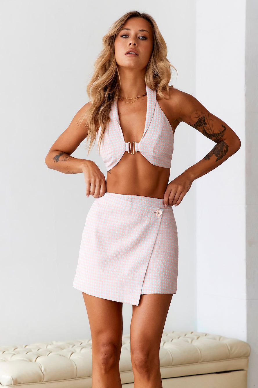 HELLO MOLLY Baby Doll Crop Top Pink sold by Hello Molly product image thumbnail 4