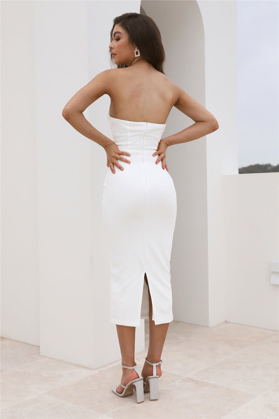 Our Fantasy Maxi Dress White sold by Hello Molly product image thumbnail 2