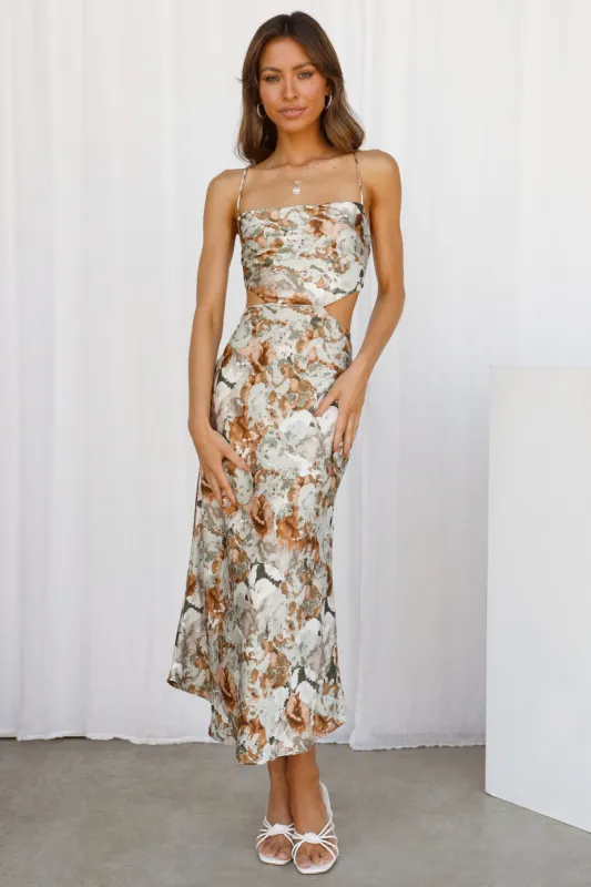 Returning To You Midi Dress Sage sold by Hello Molly