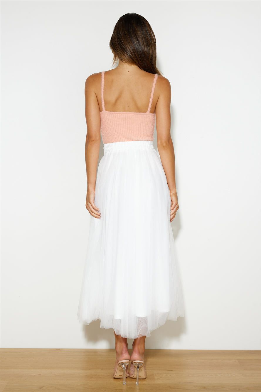 Keeping It Smart Midi Skirt White sold by Hello Molly product image thumbnail 5