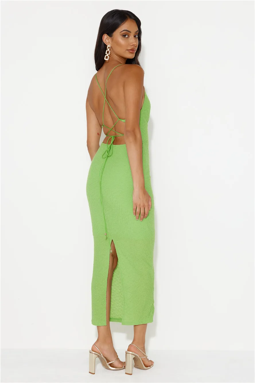 Gorgeous Touch Midi Dress Green sold by Hello Molly product image thumbnail 3