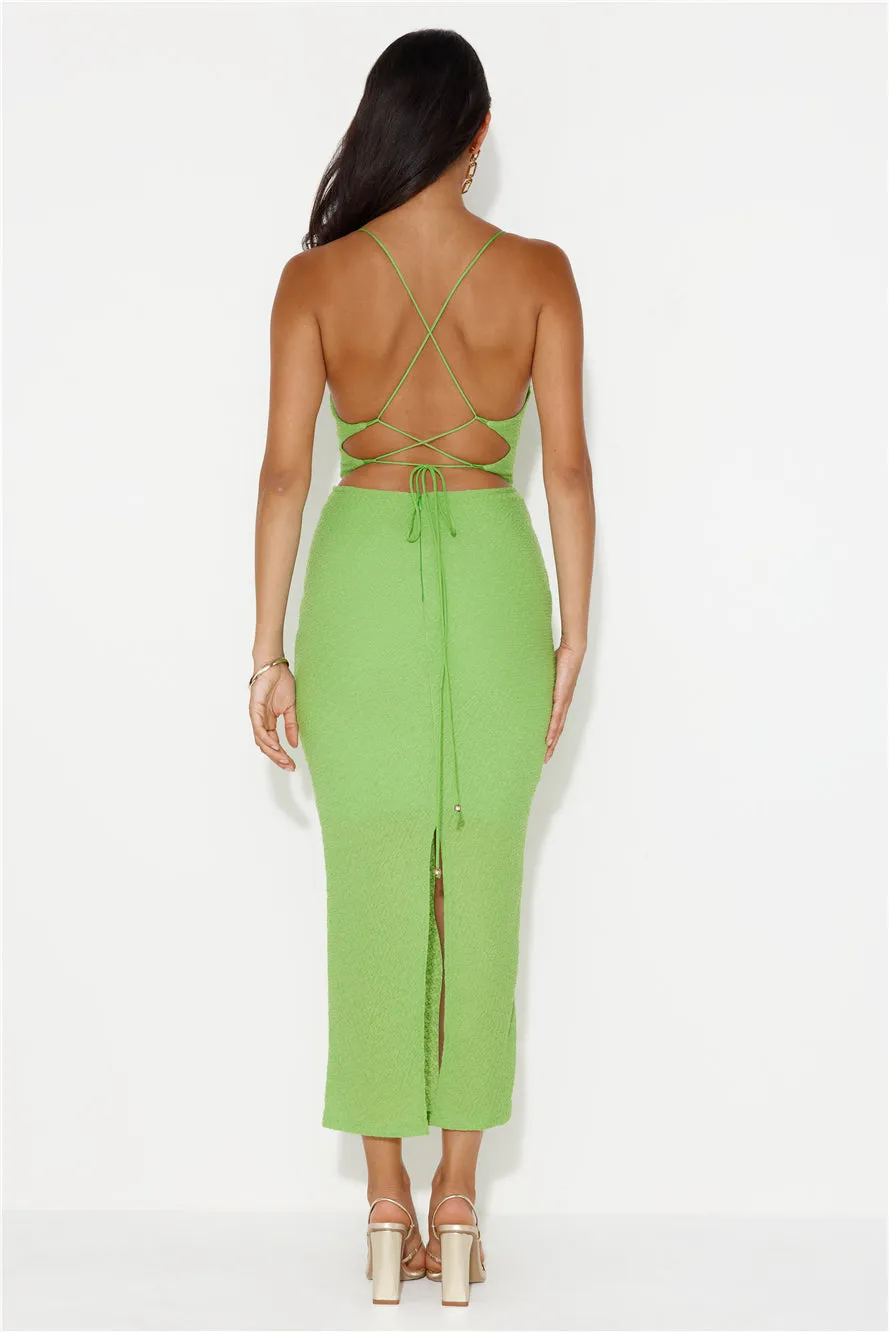 Gorgeous Touch Midi Dress Green sold by Hello Molly product image thumbnail 4
