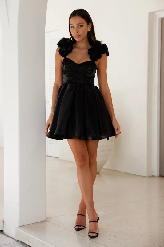 Fairytale Life Mini Dress Black sold by Hello Molly