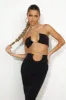 Stylish Girl Crop Top Black sold by Hello Molly
