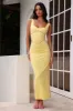 All For Fashion Maxi Dress Yellow sold by Hello Molly