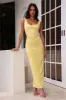 All For Fashion Maxi Dress Yellow sold by Hello Molly