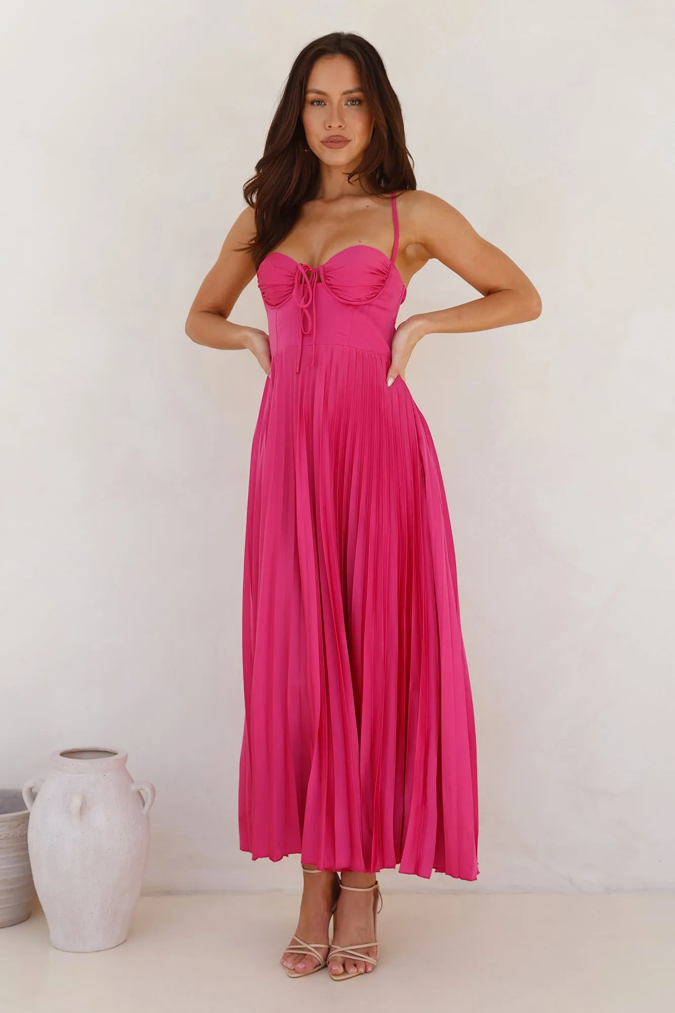 Classy Lover Maxi Dress Pink sold by Hello Molly product image thumbnail 2