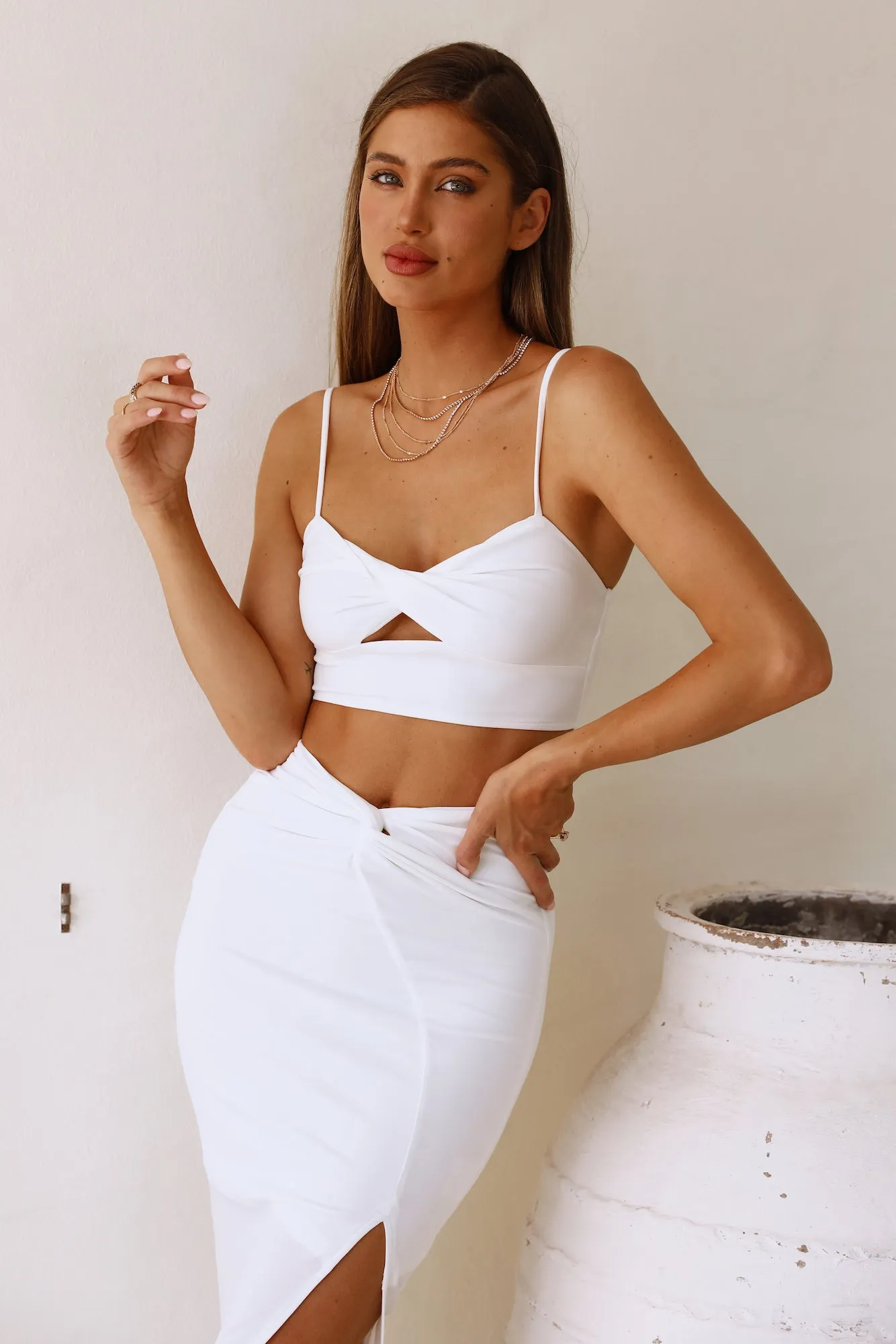 Spicy Crop White sold by Hello Molly product image thumbnail 3