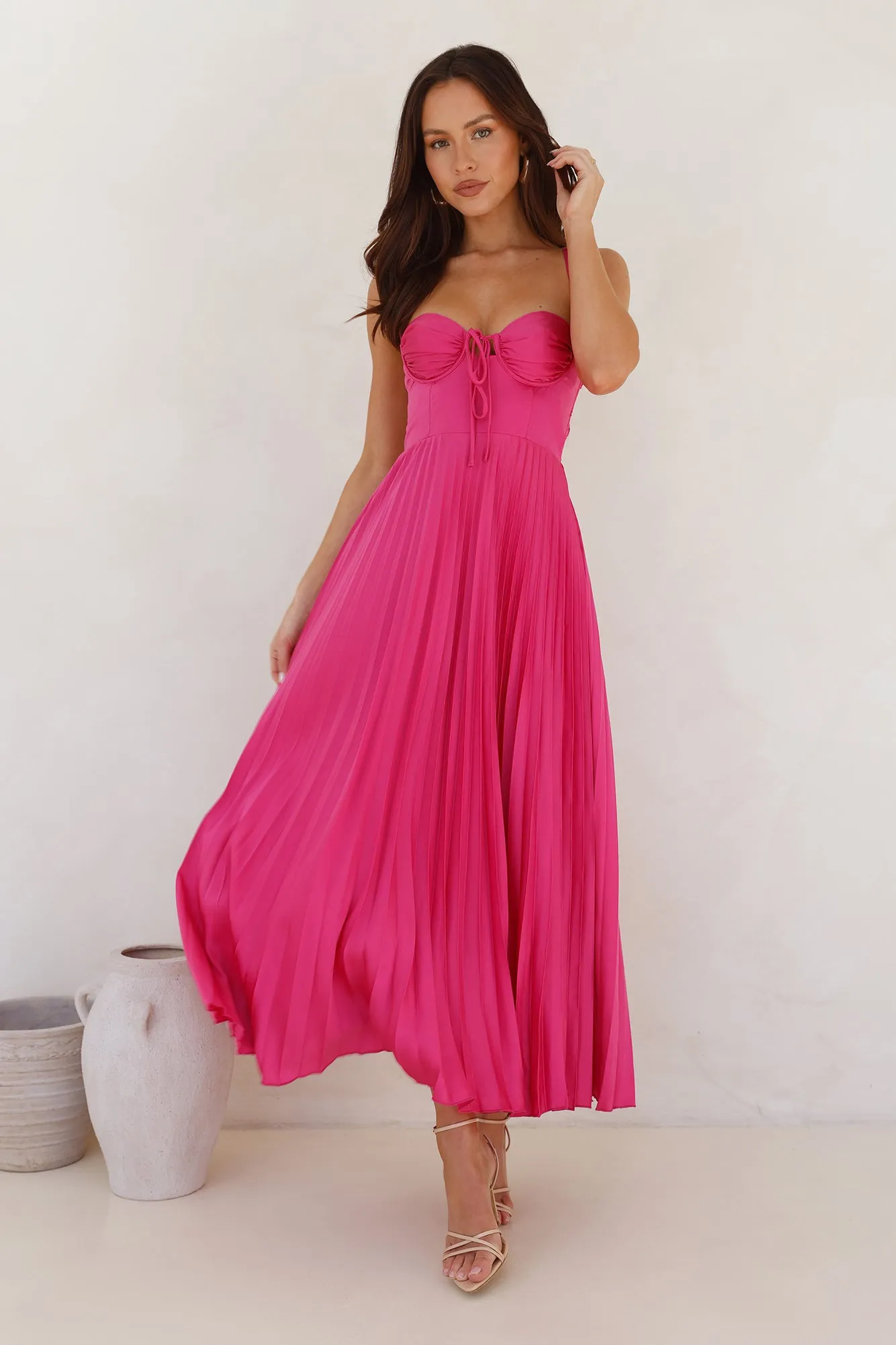 Classy Lover Maxi Dress Pink sold by Hello Molly