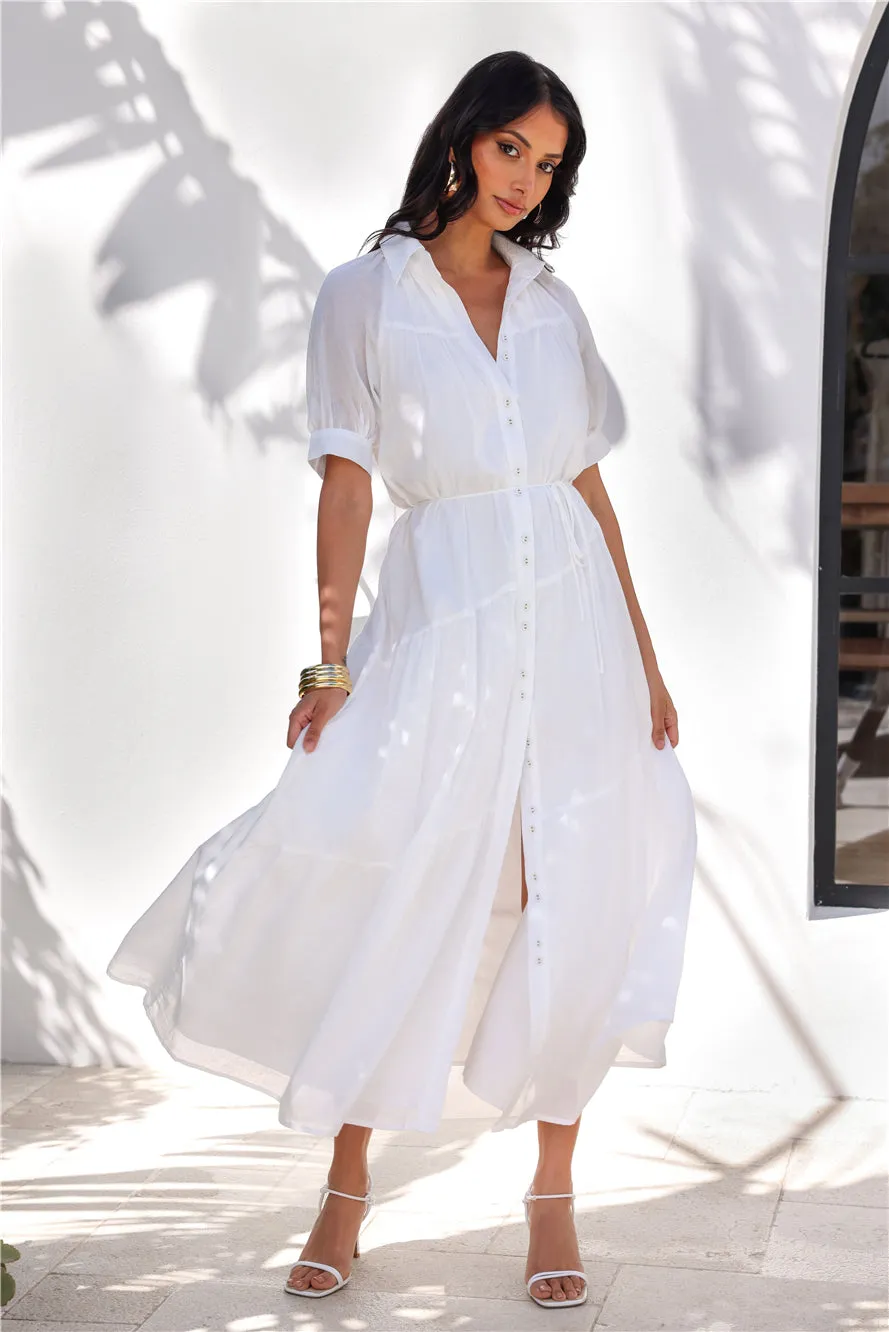 Along The Shore Maxi Dress White sold by Hello Molly product image thumbnail 5