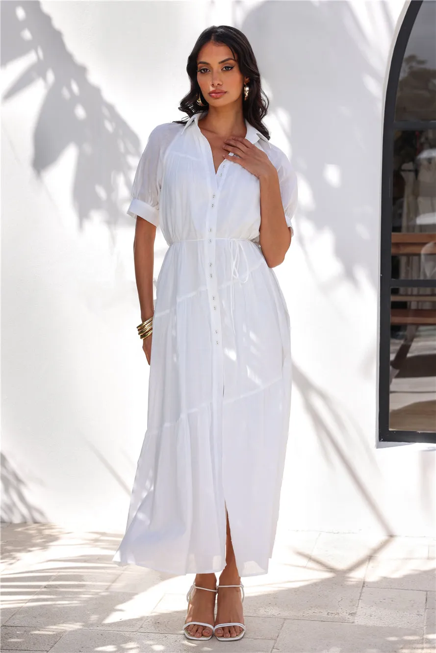 Along The Shore Maxi Dress White sold by Hello Molly product image thumbnail 3