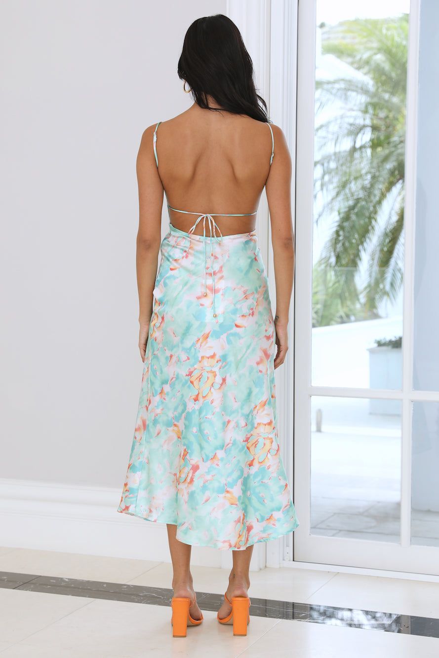 Freedom Is Here Midi Dress Green sold by Hello Molly product image thumbnail 5