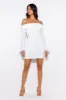 Need Main Style Mini Dress White sold by Hello Molly