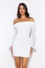Need Main Style Mini Dress White sold by Hello Molly