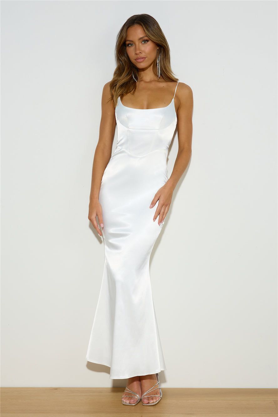 Celebrate Love Maxi Dress White sold by Hello Molly product image thumbnail 3